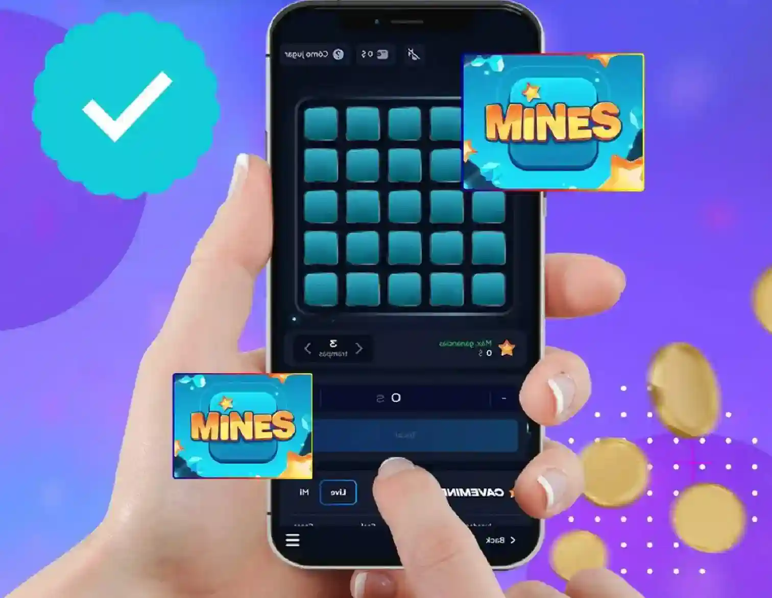 1win Mines mobile app in Bangladesh
