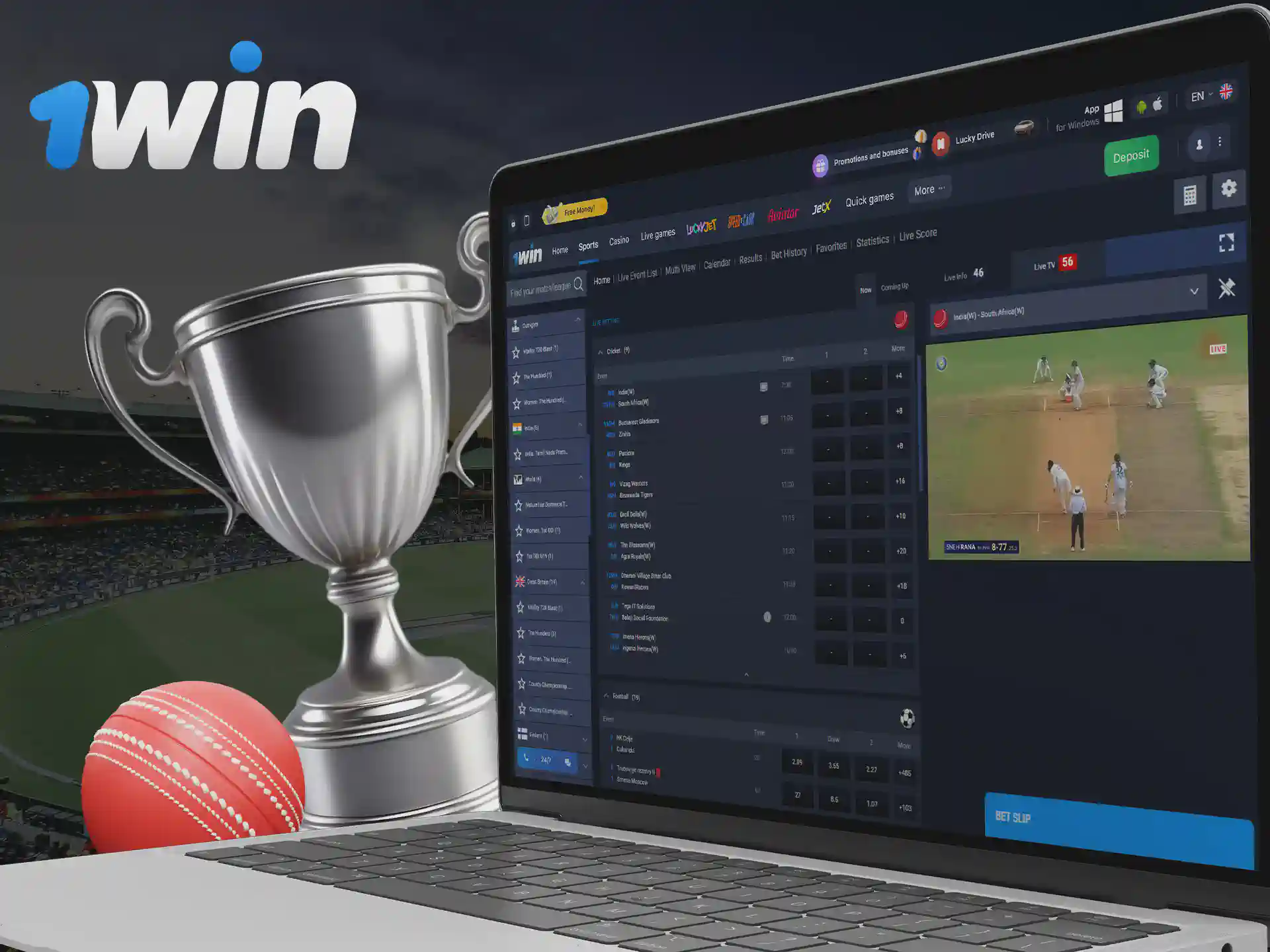 1win Betting on Cricket in Bangladesh