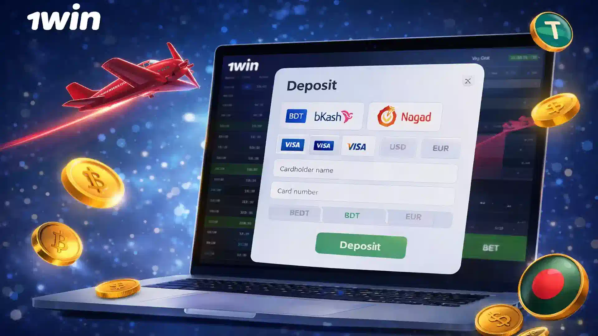 1win bet Aviator payments and withdrawals