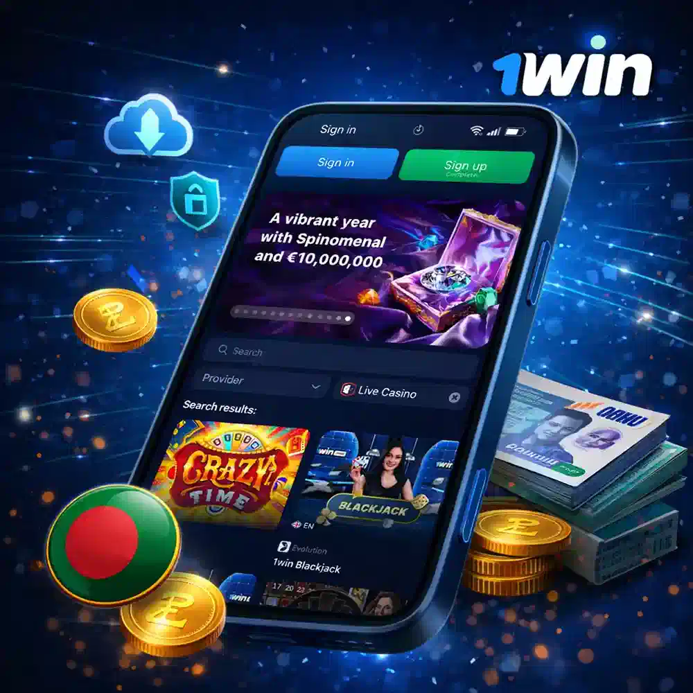 Official 1win casino app download for mobile betting in Bangladesh